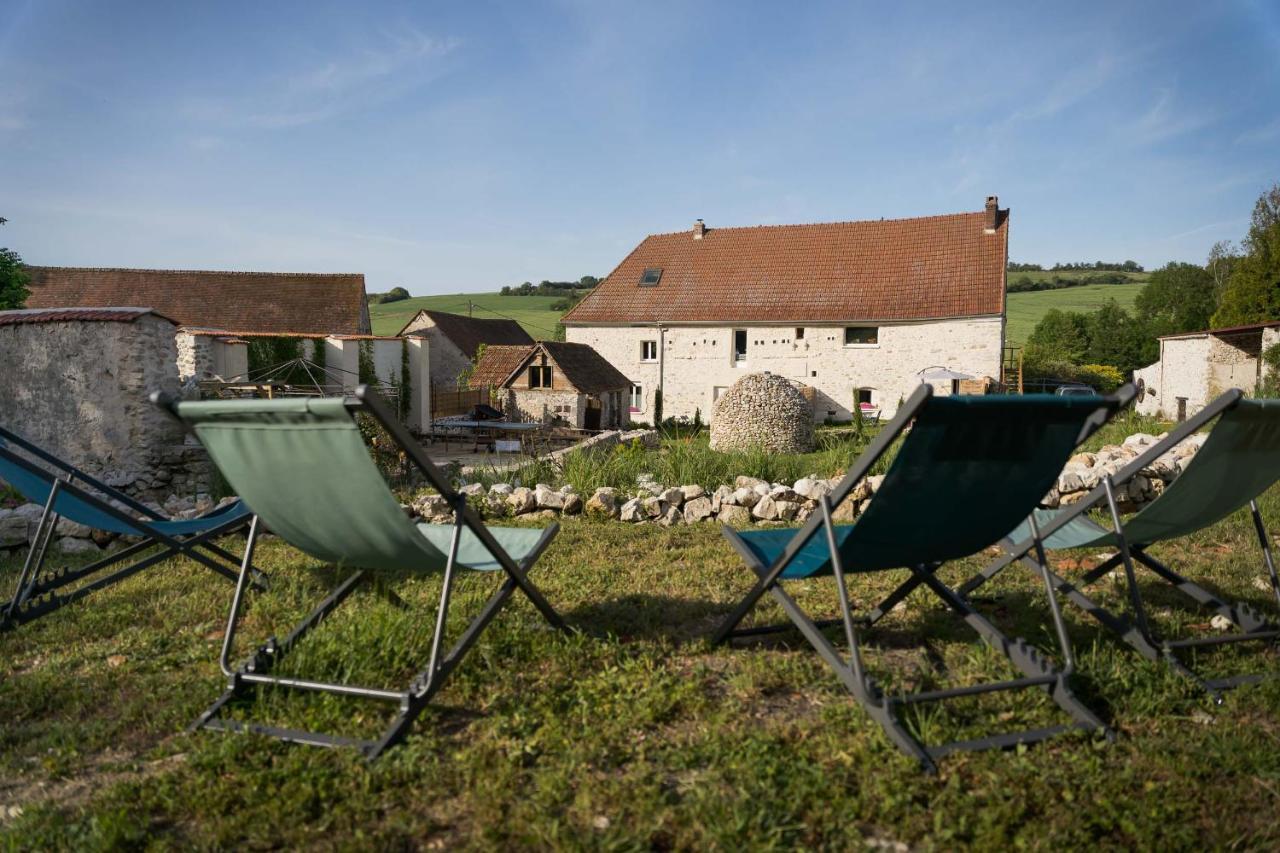 Les Bories En Champagne Villa Montlevon ภายนอก รูปภาพ