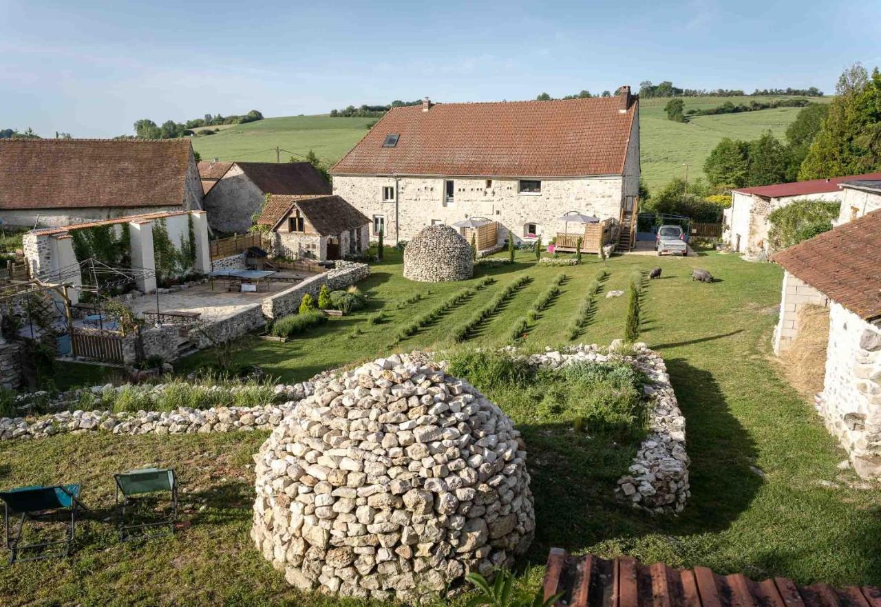 Les Bories En Champagne Villa Montlevon ภายนอก รูปภาพ